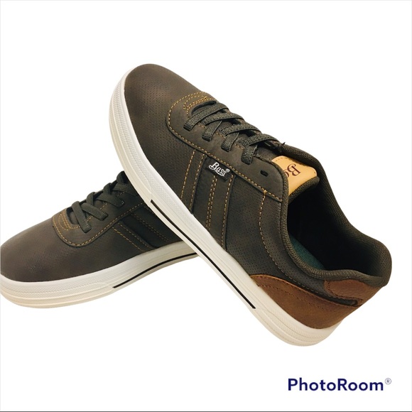 G.H. BASS & CO. Slip-On Laced Shoe Boy's Size 3 Kid's Medium Width Brown/Tan NEW - Picture 14 of 16